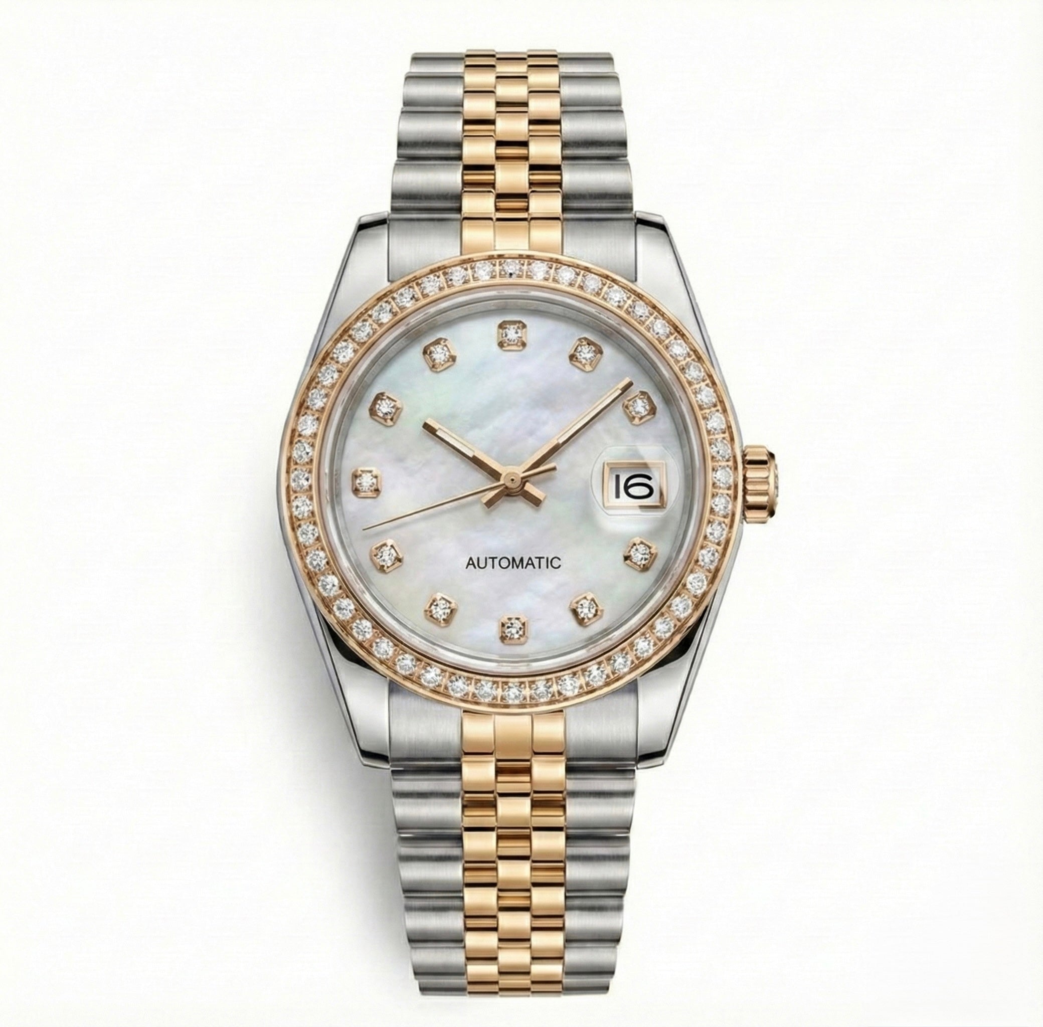 Dateiko duo tone goud pearl dames